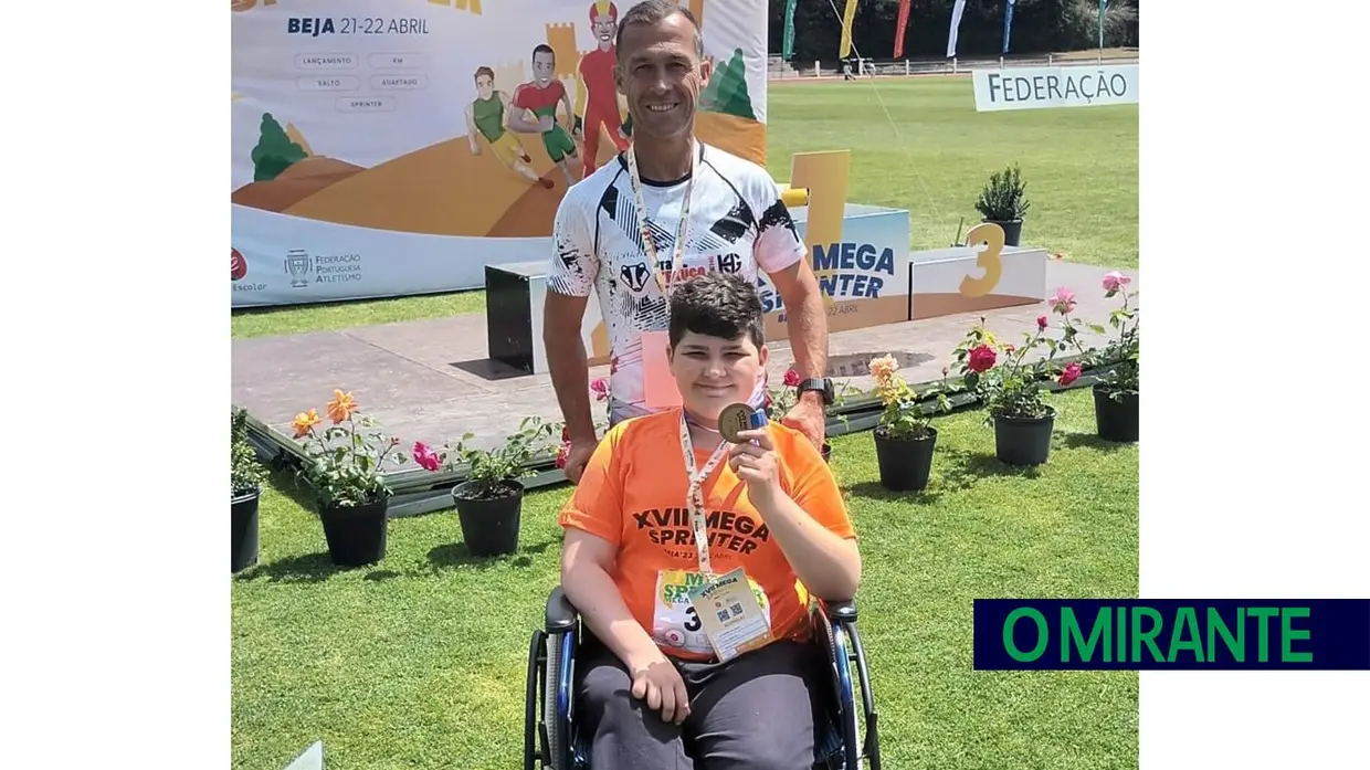 Aluno de Ferreira do Zêzere é campeão nacional de lançamento adaptado