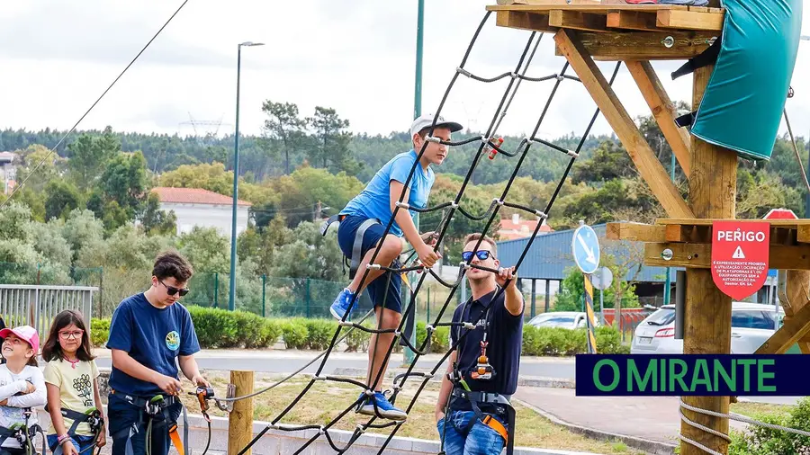 Inaugurado mais um espaço de exercício em Rio Maior Inaugurado mais um espaço de exercício em Rio Maior