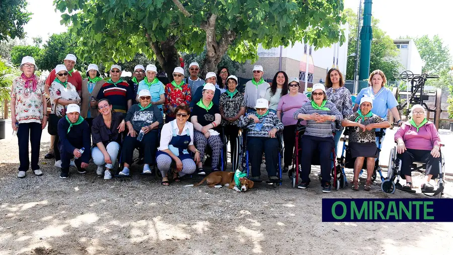 Utentes do lar da Fundação Padre Tobias visitaram o Samora Rural