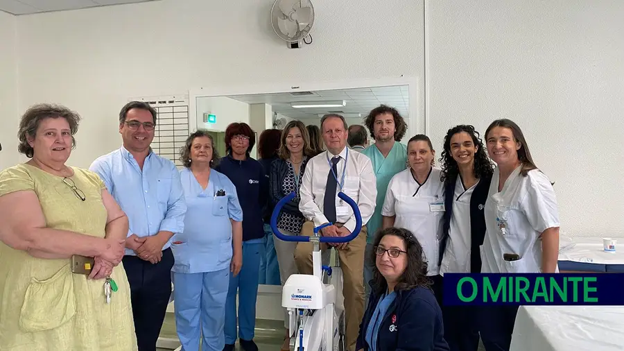 Liga dos Amigos do Hospital de Torres Novas oferece bicicleta estática ao CHMT