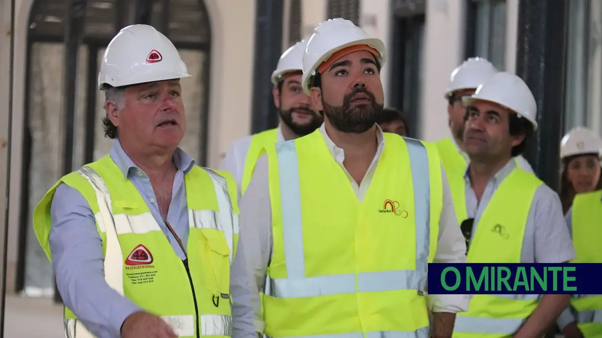 Autarcas de Santarém foram ver como andam as obras