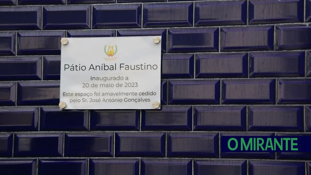 Grémio da Póvoa inaugurou Pátio Aníbal Faustino