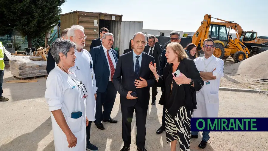 Ministro da Saúde visita Hospital Distrital de Santarém