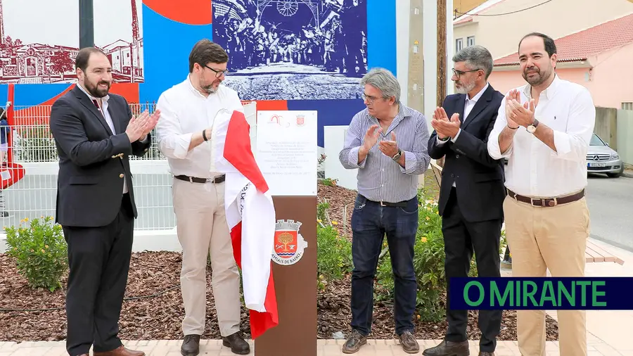 Jardim público de Amiais de Baixo foi inaugurado