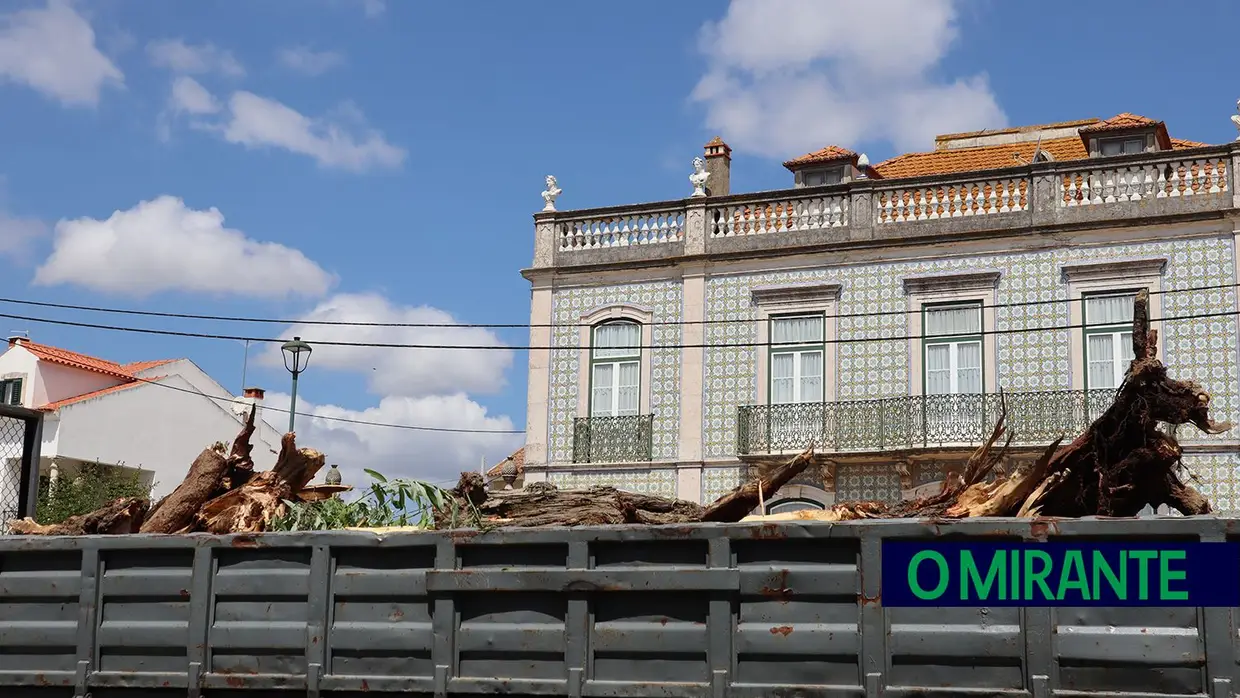 Ventos fortes deixam rasto de destruição em Valada