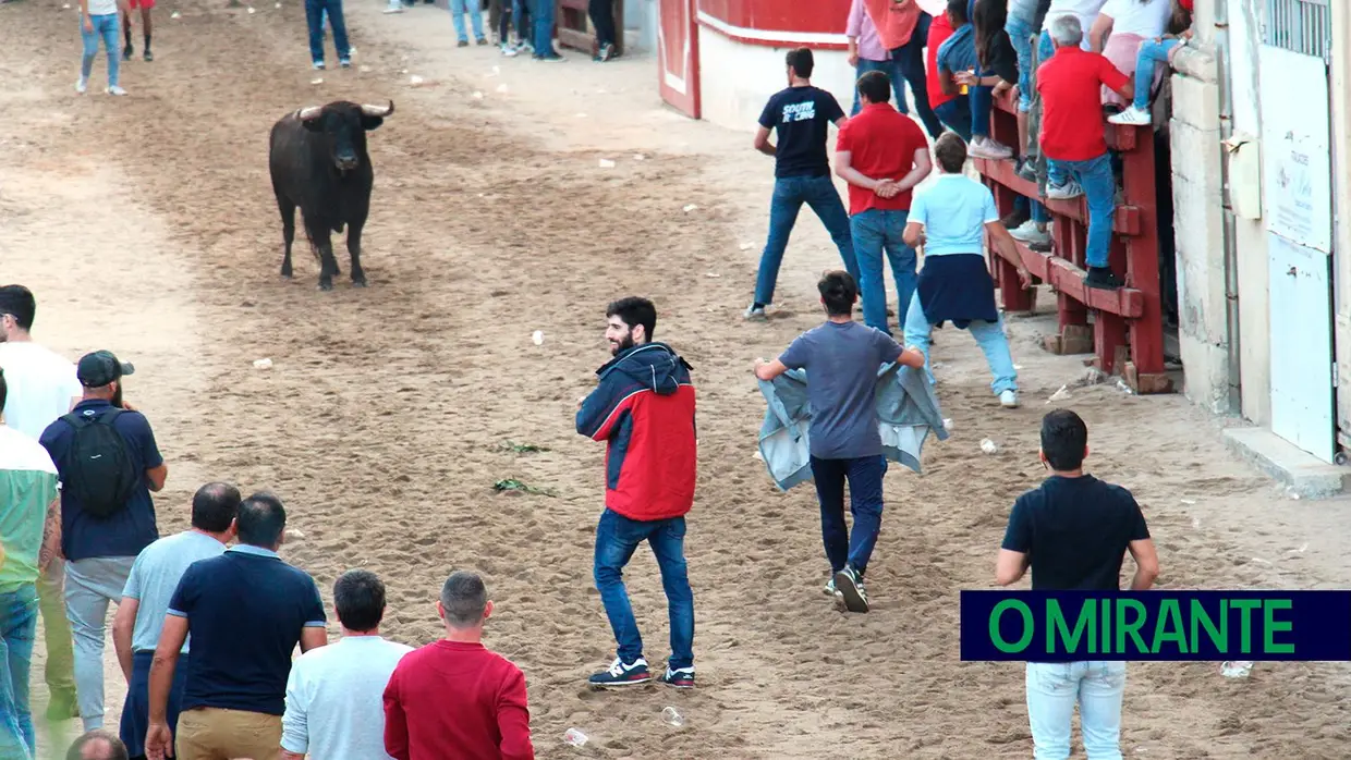 Feira de Maio arrancou com muita música, dança e largada de toiros