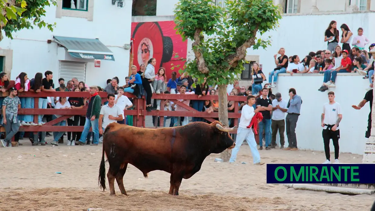 Feira de Maio arrancou com muita música, dança e largada de toiros