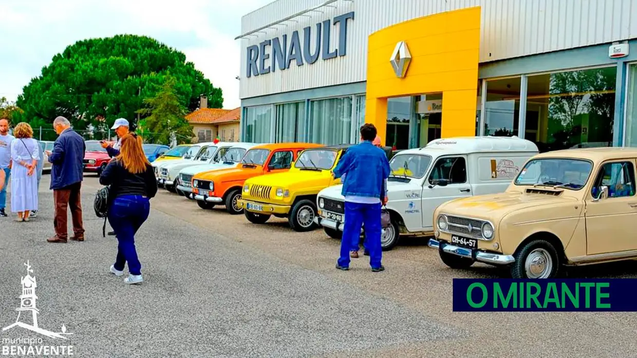 Benavente recebeu encontro nacional de Renault 4L