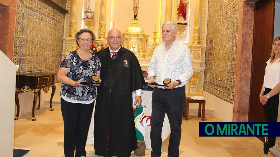 Misericórdia de Pernes homenageia figuras locais na celebração do 436º aniversário