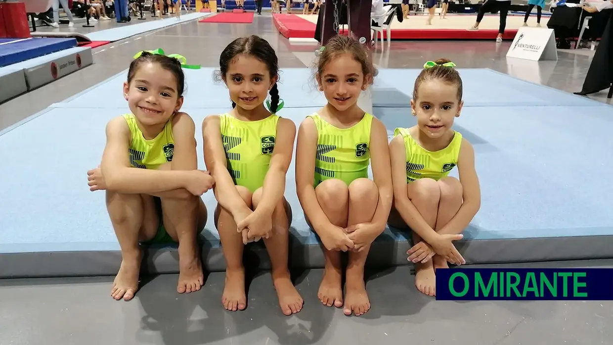 Clube de Ginástica de Torres Novas com pódio em Anadia