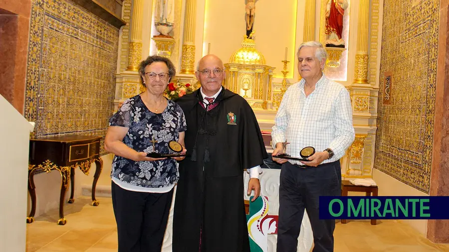 Misericórdia de Pernes homenageia figuras locais na celebração do 436º aniversário