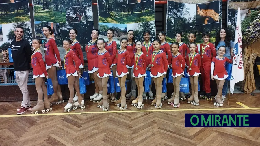 Patinadores de Santarém com vários pódios em Coruche