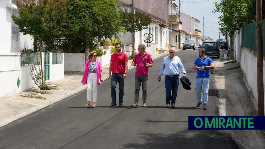 Pavimentação da Rua 1º de Dezembro no Pombalinho foi concluída