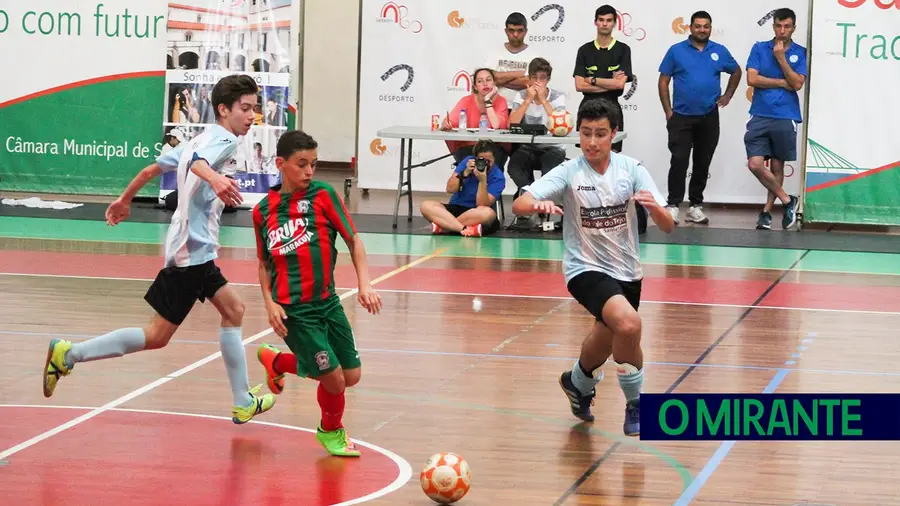 Santarém recebe no fim de semana a grande festa do futsal de formação Santarém recebe no fim de semana a grande festa do futsal de formação