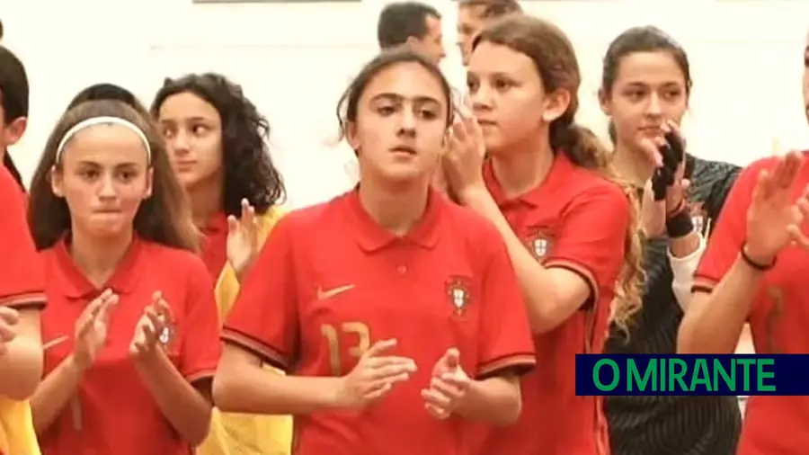 Maria Ferreira é a primeira internacional de futsal do Vitória de Santarém Maria Ferreira é a primeira internacional de futsal do Vitória de Santarém