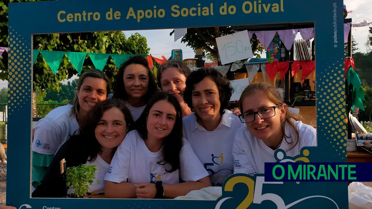 O Centro de Apoio Social do Olival, Ourém, comemorou 25 anos no dia 2 de Junho