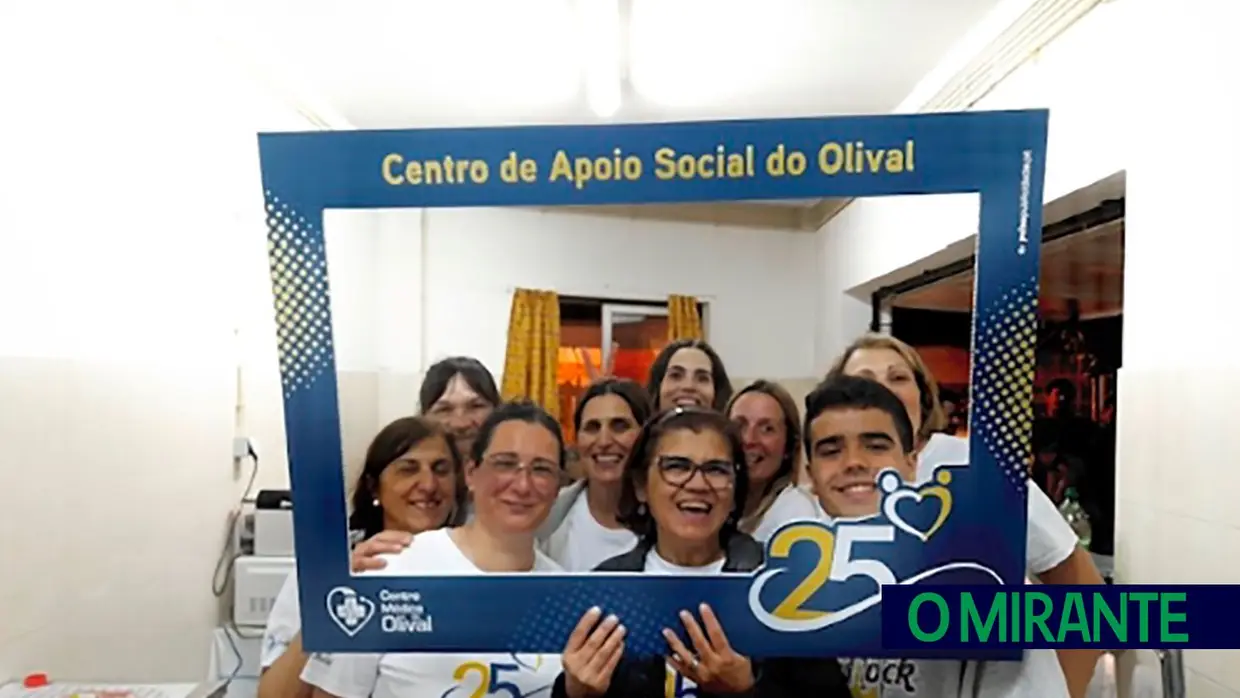 O Centro de Apoio Social do Olival, Ourém, comemorou 25 anos no dia 2 de Junho