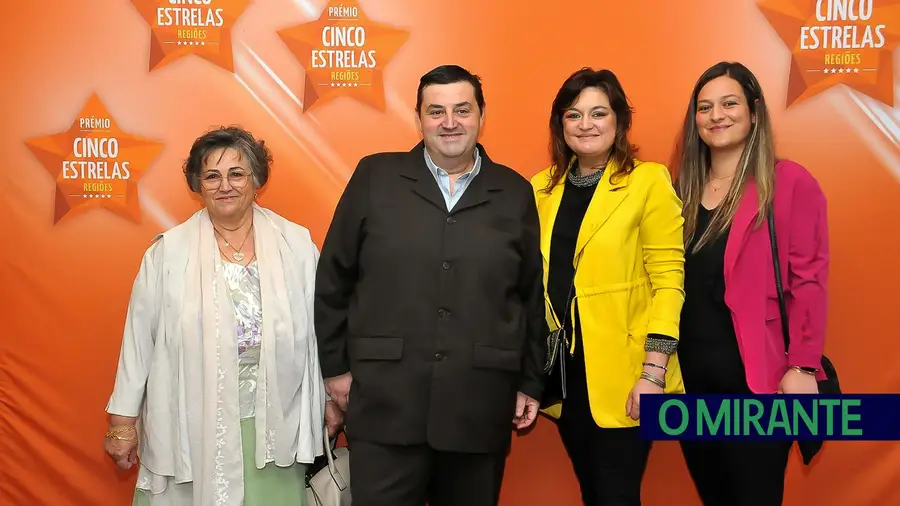 Tomar distinguido com dois prémios Cinco Estrelas Regiões Tomar distinguido com dois prémios Cinco Estrelas Regiões