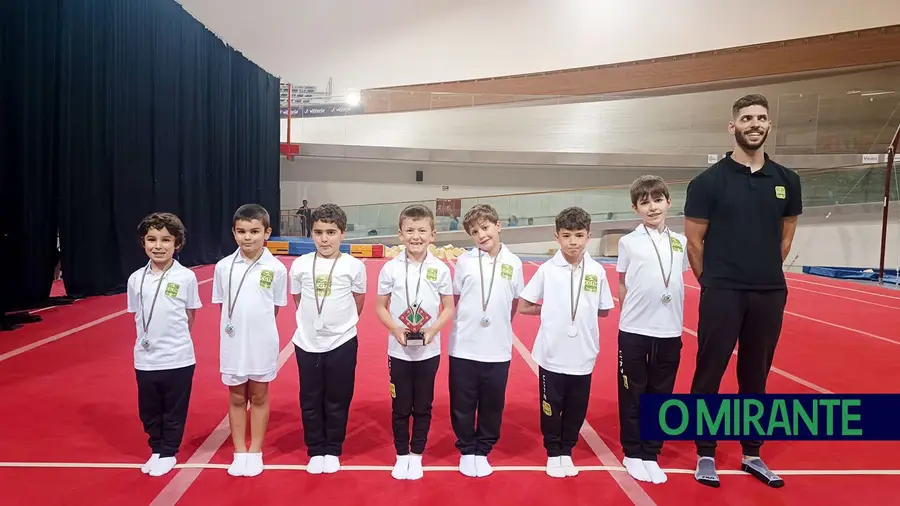 Clube de Ginástica de Torres Novas com pódio em Anadia Clube de Ginástica de Torres Novas com pódio em Anadia