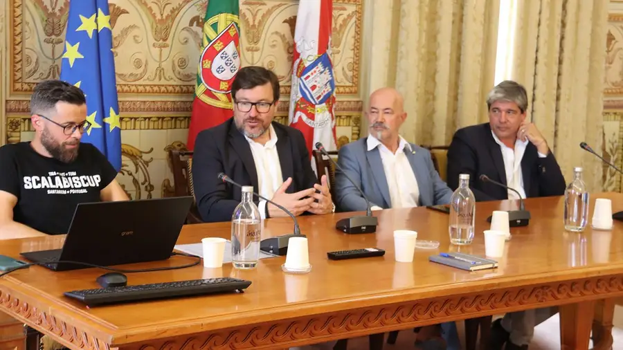 Santarém vai ser a capital mundial da ginástica de trampolins