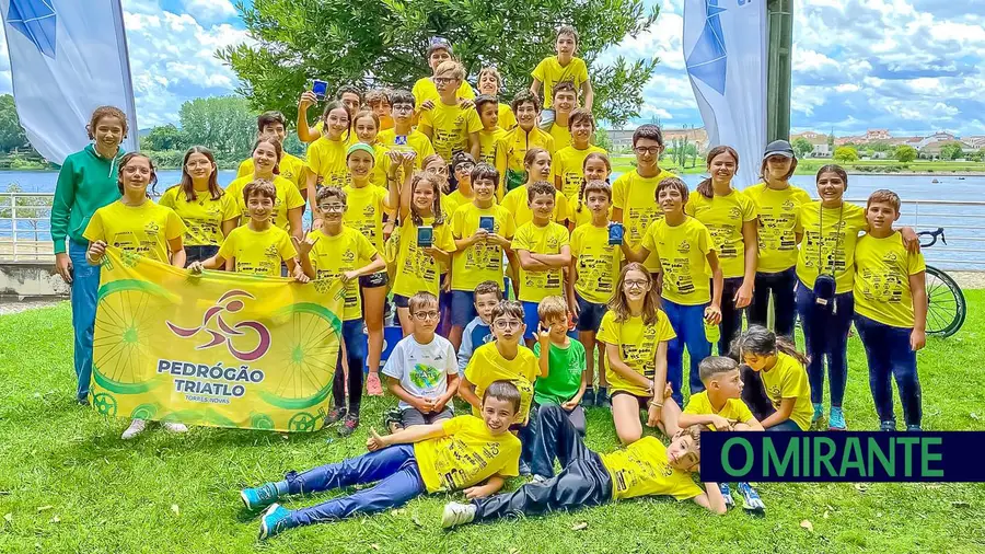 Pedrógão Triatlo tricampeão regional de triatlo jovem