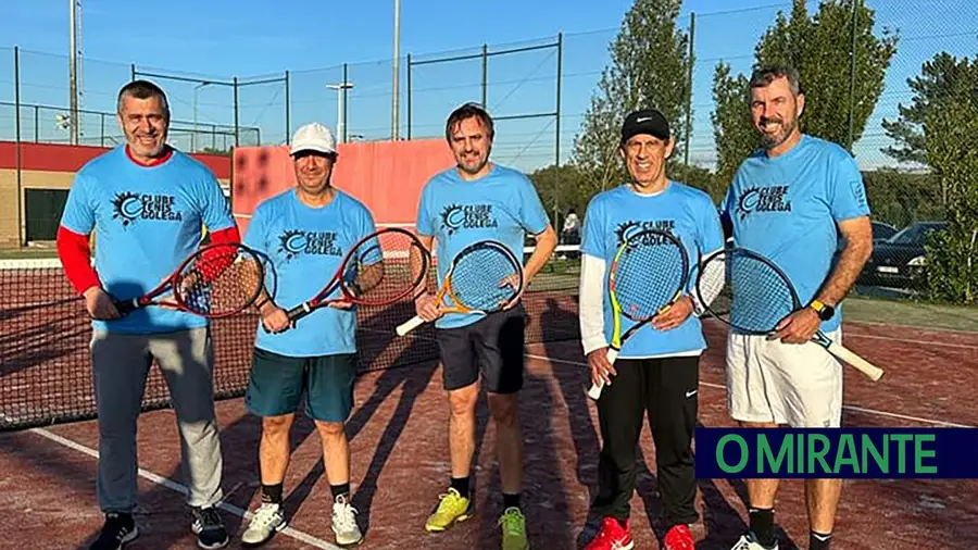 Veteranos do Clube de Ténis da Golegã recebem voto de louvor