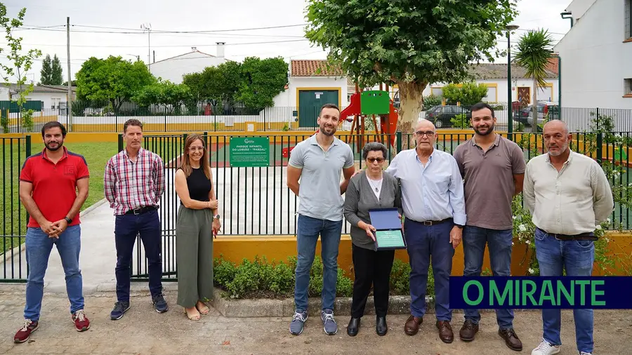 Parque infantil do Lorvão na Golegã reabre ao público