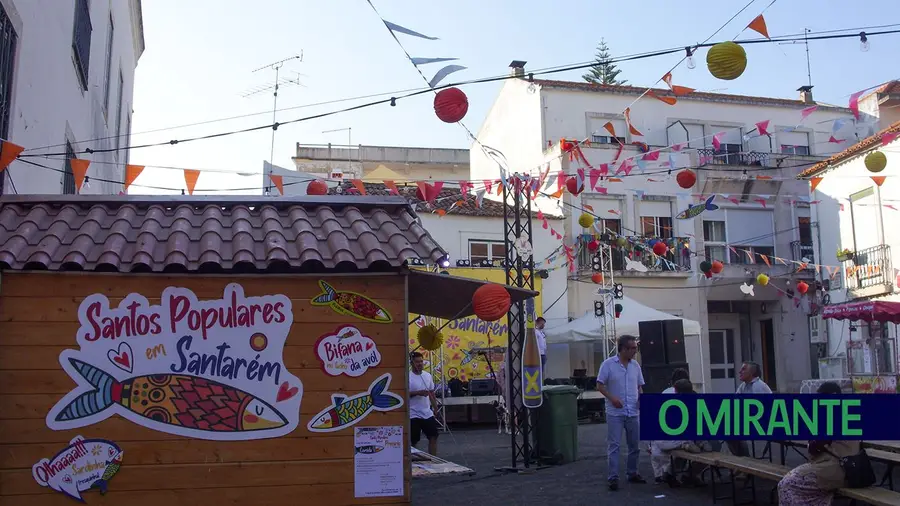 Santos populares festejados no centro histórico de Santarém