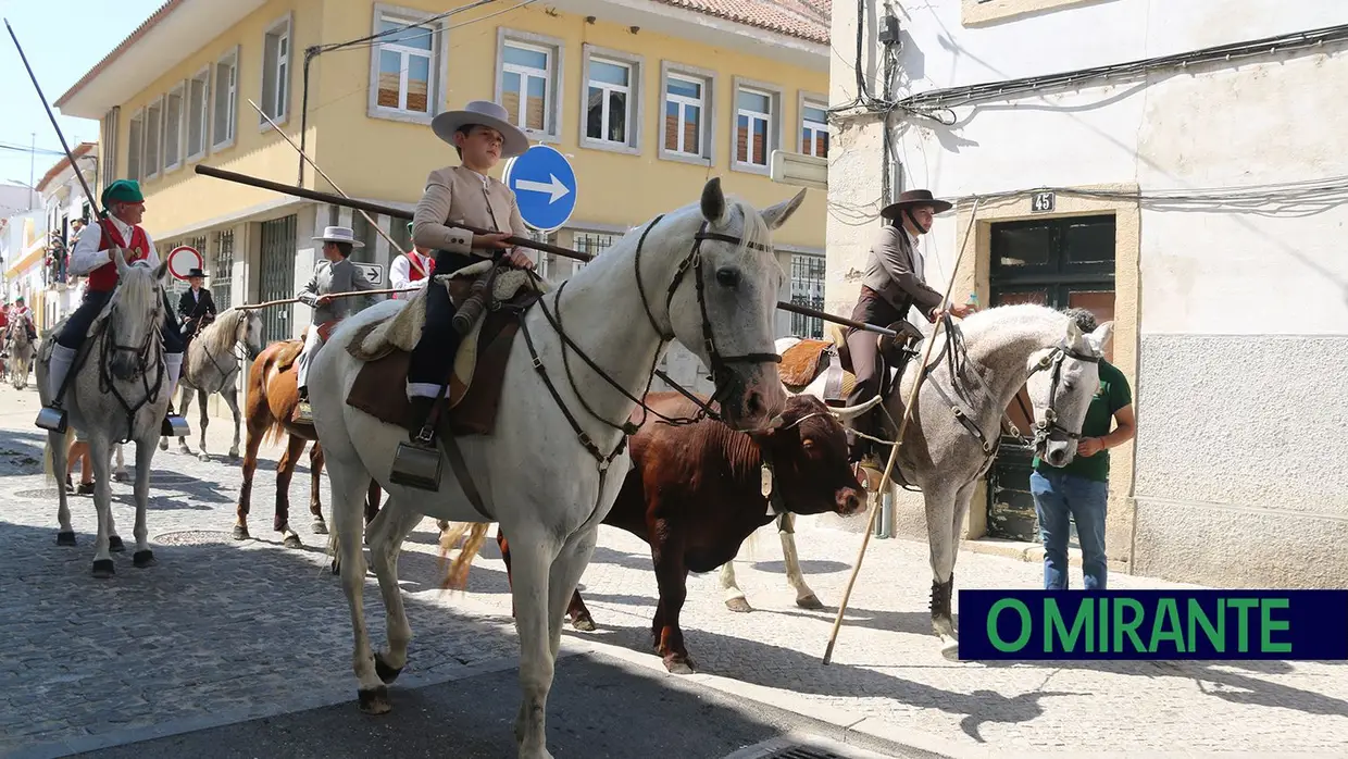 Milhares assistiram em Benavente à homenagem ao campino