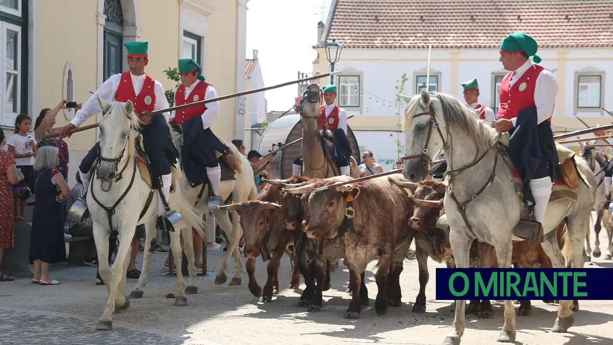 Milhares assistiram em Benavente à homenagem ao campino