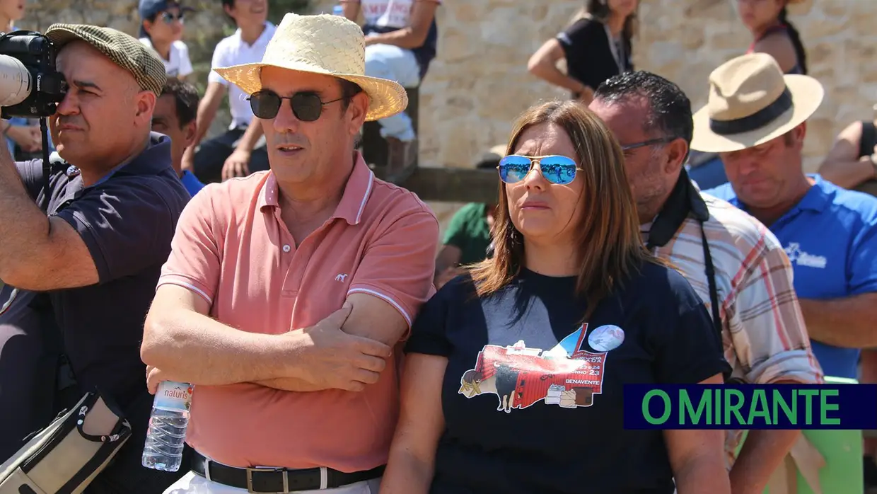 Milhares assistiram em Benavente à homenagem ao campino