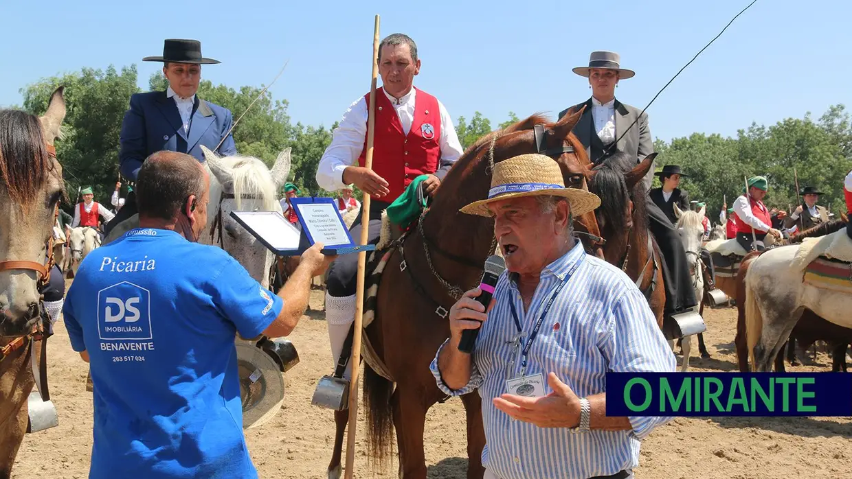 Milhares assistiram em Benavente à homenagem ao campino