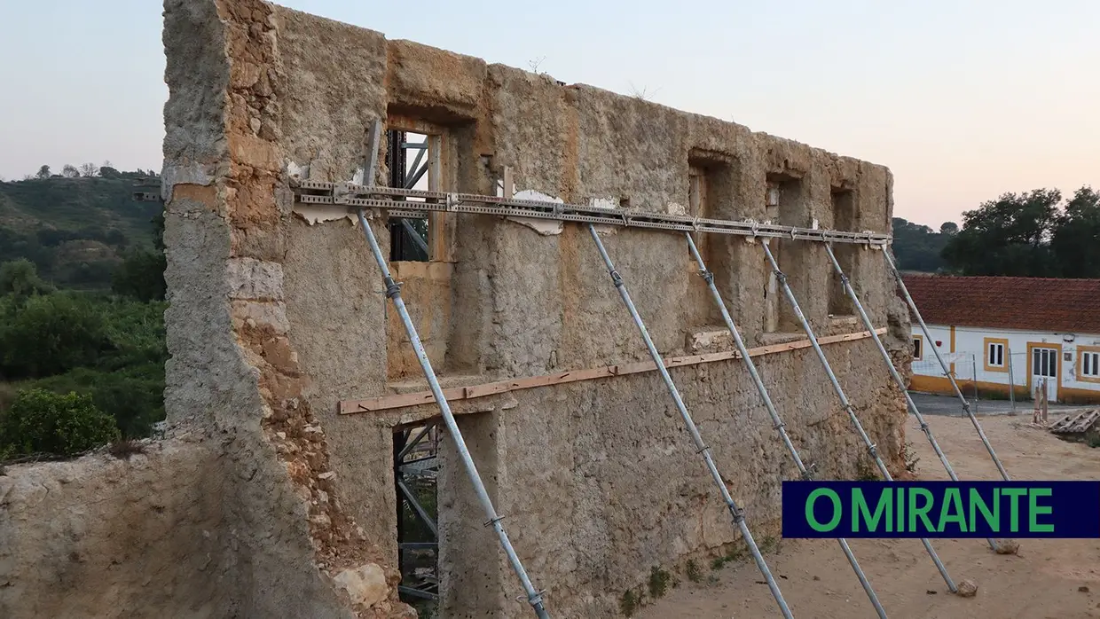 Obras na Casa Poeta Ruy Belo são carga de trabalhos em Rio Maior