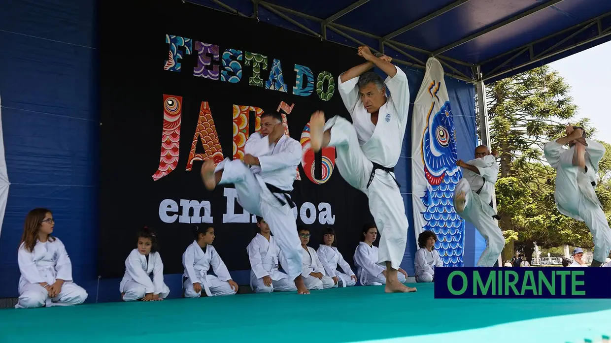 Associação de Judo do Distrito de Santarém na Festa do Japão