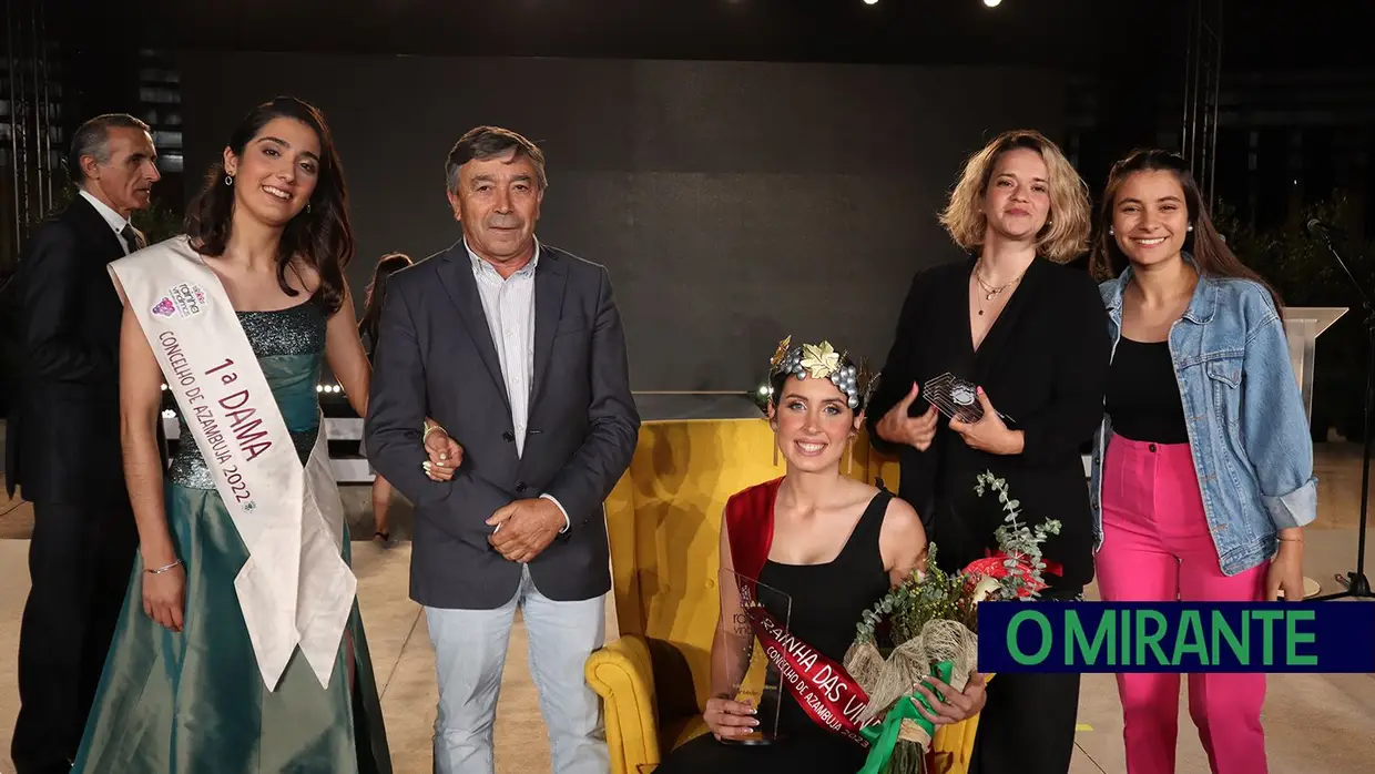 Sete jovens desfilaram na final do concurso Rainha das Vindimas de Azambuja