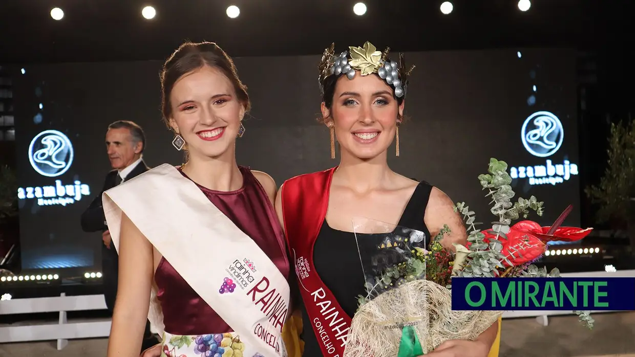 Sete jovens desfilaram na final do concurso Rainha das Vindimas de Azambuja