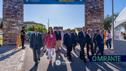 Governante declara apoio ao aeroporto em Santarém na feira de Mação