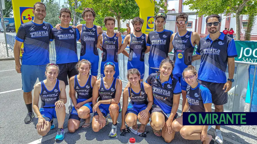 CN Torres Novas vice-campeão nacional de triatlo em estafetas mistas CN Torres Novas vice-campeão nacional de triatlo em estafetas mistas