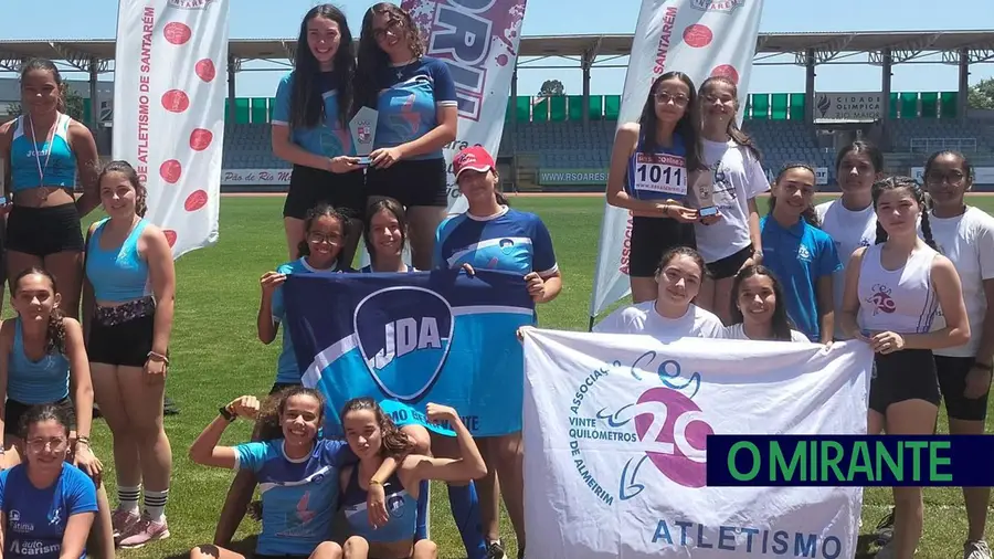 Juventude Almansor e 20Km Almeirim vencem distrital sub 16 em atletismo