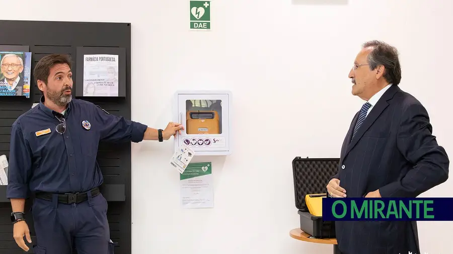 Torres Novas com mais 14 desfibrilhadores em equipamentos públicos Torres Novas com mais 14 desfibrilhadores em equipamentos públicos