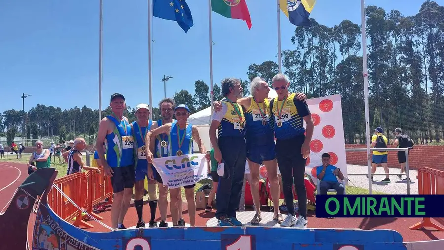 CLAC com títulos nacionais no Nacional de Veteranos em atletismo CLAC com títulos nacionais no Nacional de Veteranos em atletismo