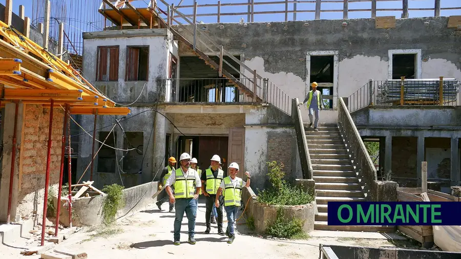 Obras na antiga Moagem Maria Celeste em bom ritmo Obras na antiga Moagem Maria Celeste em bom ritmo