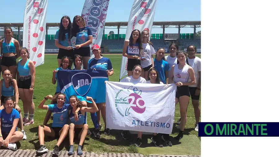 Juventude Almansor e 20Km Almeirim vencem distrital sub 16 em atletismo