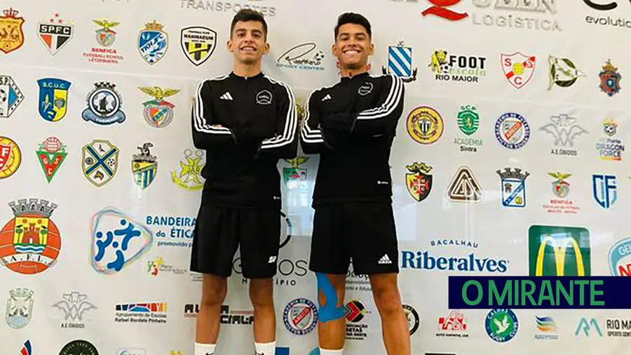 Dupla de Abrantes triunfa no Circuito Nacional de Teqball Jovem