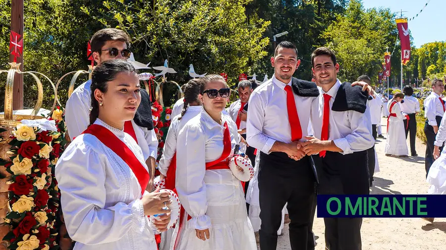 A Festa dos Tabuleiros é o ex-líbris do concelho de Tomar.