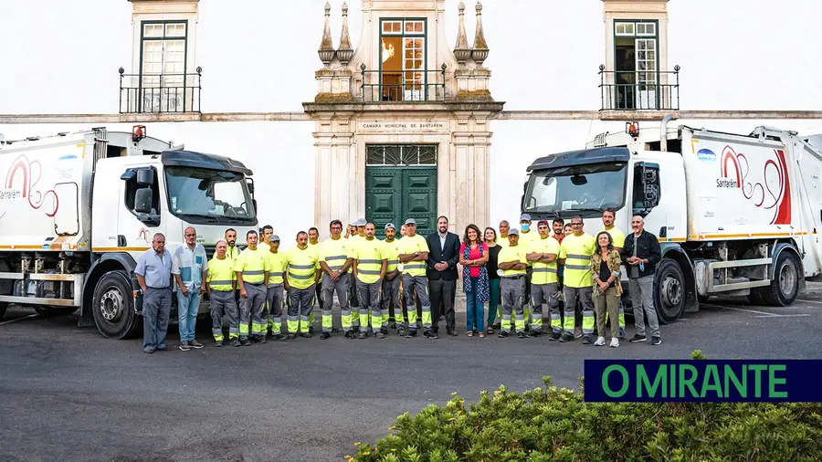Santarém reforça frota de recolha de lixo Santarém reforça frota de recolha de lixo