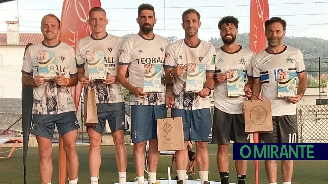Ribatejanos em grande no Circuito Nacional de Teqball