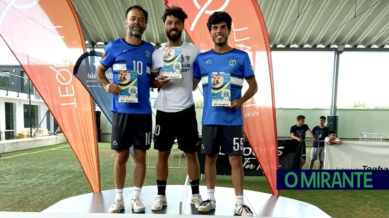 Ribatejanos em grande no Circuito Nacional de Teqball
