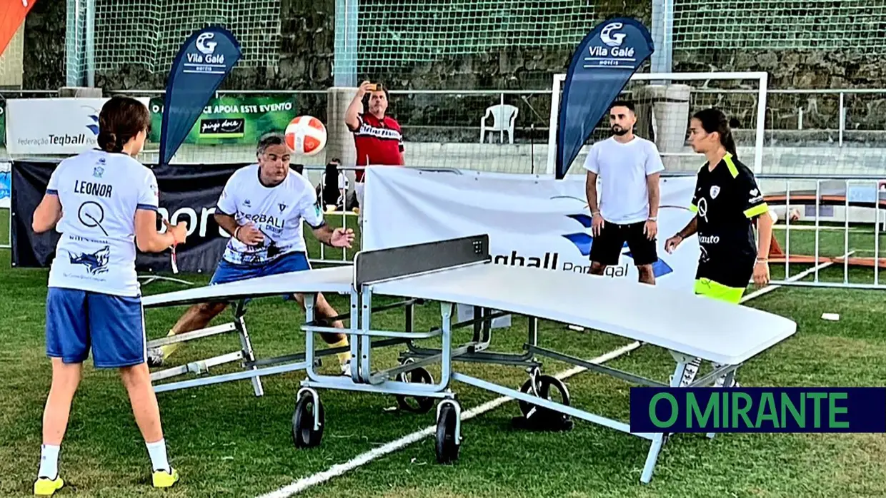 Ribatejanos em grande no Circuito Nacional de Teqball