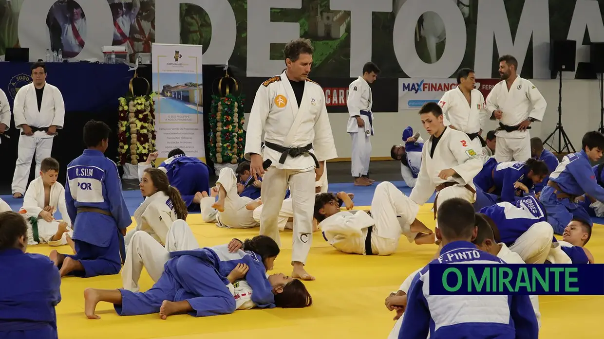 Estágio internacional de judo levou duas centenas de atletas a Tomar